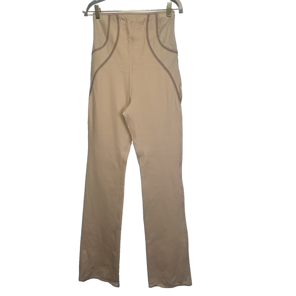 WEAR IN GOOD HEALTH B Luxury Embroidered Straight Leg Tummy Control Pants Long